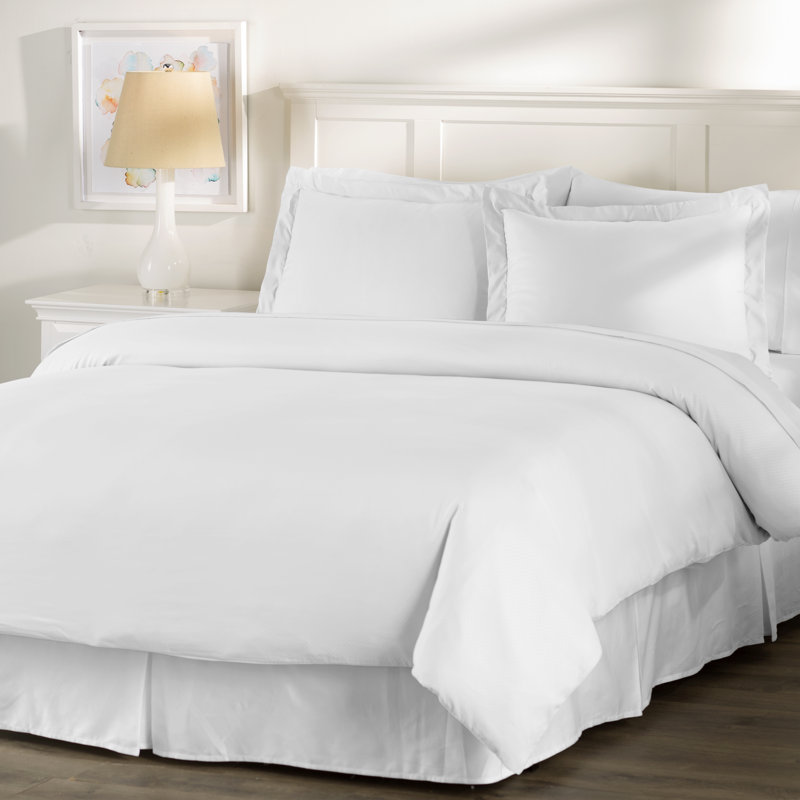 Wayfair Basics™ Wayfair Basics 3 Piece Hypoallergenic Down Alternative Duvet Cover Set & Reviews